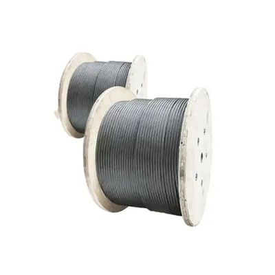 Harga yang bagus Kabel Pesawat Galvanis 7X19 Tali Kawat Baja Fleksibel OEM Dapat Diterima dengan Standar AiSi on line