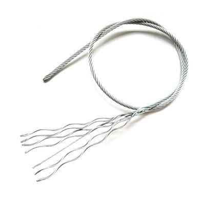 Harga yang bagus 1*7 Untai Baja Galvanis Strand ASTM A475 Standar Kelas A Dia 5.56mm Baja Cold Heading Khusus Standar AiSi on line