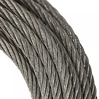 Harga yang bagus Kerekan GOST 7667-80 17mm 20.5mm 21mm 27mm 31mm 6x25 7x7 Tali Kawat Baja dengan Kekuatan 1570-1960 MPa on line