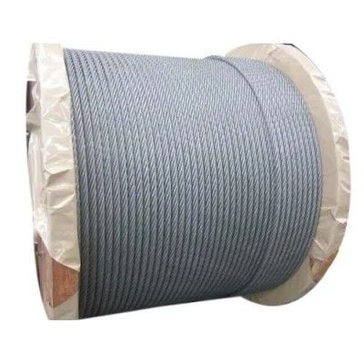 Harga yang bagus 6x7 FC 6x19 FC Tali Kawat Baja Galvanis untuk Lift Rusia GOST 3069-80 GOST 3077-80 Konstruksi di Rusia on line