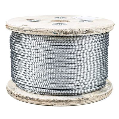 Harga yang bagus Kabel Kawat Baja Cold Heading MIL-DTL-83420 3.18mm untuk Tali Kawat Baja Galvanis 7x19 1/8