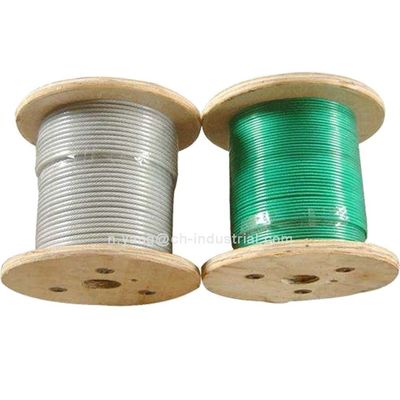 Harga yang bagus PVC Lapisan Steel Kabel Tali 5/32 