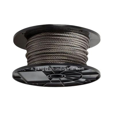 Harga yang bagus Kustomisasi Kabel Baja Non-magnetik A2 A4 Kabel Inox 6x7 FC 7x7 AISI316T AISI304 SUS316 SUS304 Tali Kawat Baja Tahan Karat on line