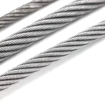 Harga yang bagus Cranes tali Wire Non-Alloy untuk Port Lifting Lift 6x25fi 6mm-50mm Konstruksi Baja Karbon on line