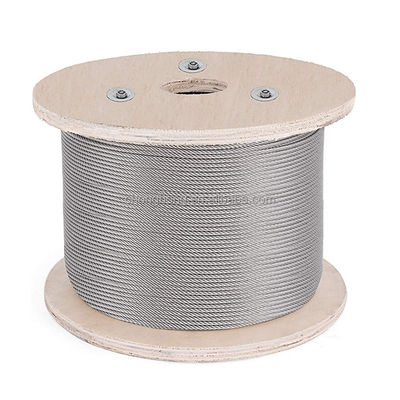 Harga yang bagus T316 Strands Steel Cable Ropes Decking Railing System With 1/8
