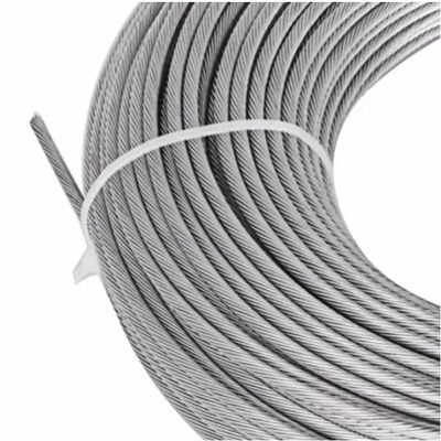 Harga yang bagus Kabel Inox Tali Baja Tahan Karat 7x19 Tali Kawat Toleransi ±1% Grade 316L on line