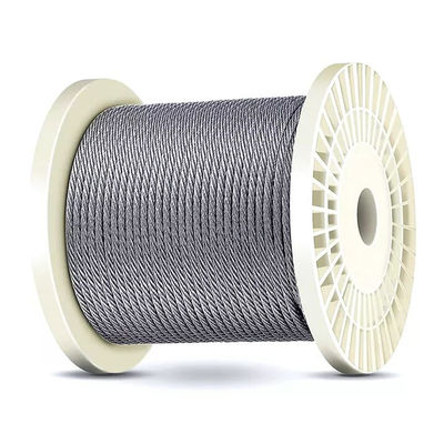 Harga yang bagus Steel Core 7x7 Steel Ss Kabel Deck Railing Kits Hardware T316 Inox Kabel 3/16 Inch Kabel Pesawat 1000FT Stainless Steel Wire Rope on line