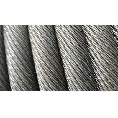 Harga yang bagus Kabel Baja Tahan Karat AISI 316 dengan Konstruksi 6x36SW+IWRC dan Diameter 8mm untuk Pengangkatan Sepeda Motor on line