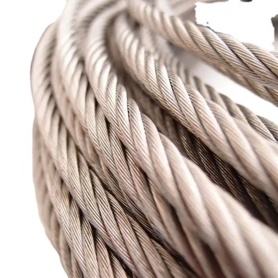 Harga yang bagus Kabel Baja Tahan Karat Kelas Laut dengan Konstruksi 1x19 dan 7x7 untuk Aplikasi Lepas Pantai dalam Diameter 3-48 mm on line