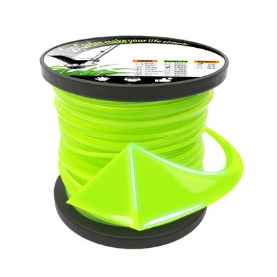 Harga yang bagus Triangle Round Trimmer Line untuk Universal Replacement Premium Nylon String Trimmer Line untuk Light Grass on line