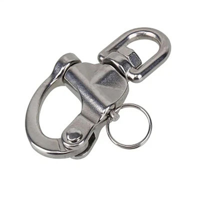 Perangkat Keras Rigging SUS304/316 Baja Tahan Karat Rilis Cepat Snap Shackle