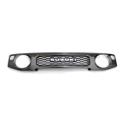 Harga yang bagus 2018-2021 SUZUKI Jimny 4x4 Offroad Parts Chrocal Grey Grille Mesh Grill with Letters on line