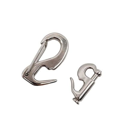 Harga yang bagus Industri berat stainless steel spring open end sail snap hook dengan penerimaan OEM on line
