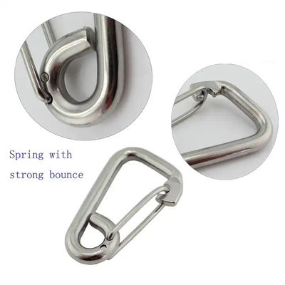 Harga yang bagus Pulih Finish Spring Snap Hook Peralatan Ultimate untuk hiking dan pendakian petualangan on line