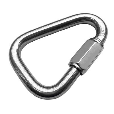 Harga yang bagus Polished Stainless Steel Delta Shaped Quick Link SS304 SS316 for Various Applications on line