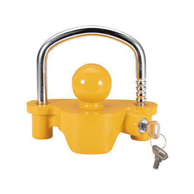 Harga yang bagus Trailer Hitch Coupling Ball Lock with Steel Zinc Alloy Copper Finish Material on line
