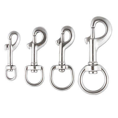 Harga yang bagus OEM Penerimaan Stainless Steel Swivel Eye Bolt Snap untuk kebutuhan industri berat on line