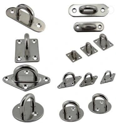 Harga yang bagus Galvanized Finish Stainless Steel Boat Ring Pad Eye Plate untuk Fittings Hardware Laut on line