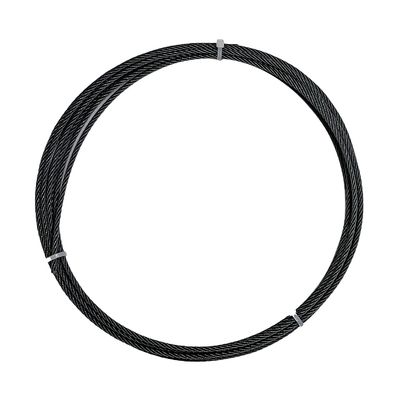 Harga yang bagus Crane 7x7 1/8' AISI316 Black Oxide Rustless Steel Wire Rope Kabel Pesawat untuk Deck Railing on line