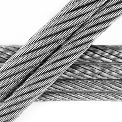 Harga yang bagus Tali Kawat Baja Galvanis 6*24 7FC 20mm untuk Penangkapan Ikan Trawl Permukaan Hot DIP Non-Paduan on line