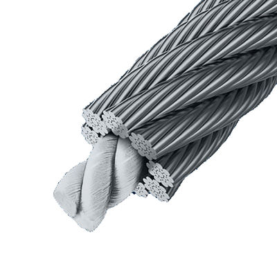 Harga yang bagus 6x19S IWR Galvanized Stainless Steel Wire Rope untuk Pengeboran Toleransi Angkat ± 1% on line