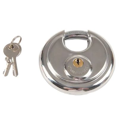 Harga yang bagus Stainless Steel 50mm Disc Padlock Hitch Lock for Trailers Spare Parts on line