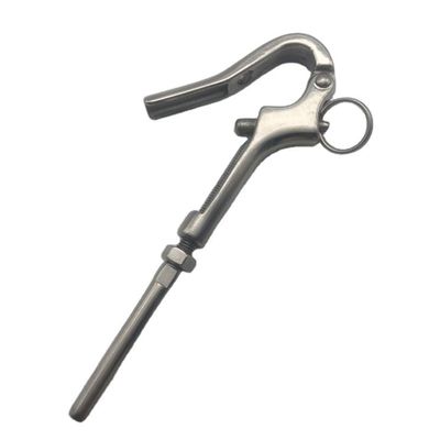 Harga yang bagus Stainless Steel AISI316 Quick Release Pelican Hook With Swage End And State Of The Art on line