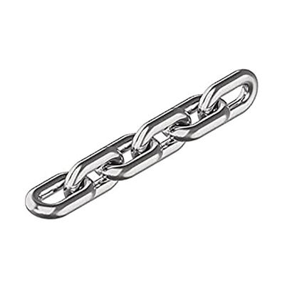 Harga yang bagus Silver Stainless Steel Chain DIN766 Link Chain for Lifting Hardware Standard DIN766 on line