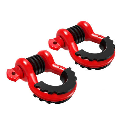 Harga yang bagus Metric Measurement System D Ring Bow Shackle for Recovery Tow Strap on line