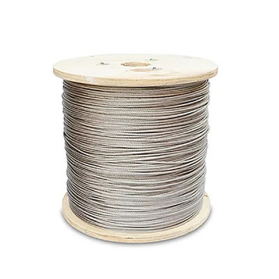 Harga yang bagus 0.9mm 7*4 Tipe Galvanized Steel Wire Rope untuk High Strength Timing dan Conveyor Belts on line