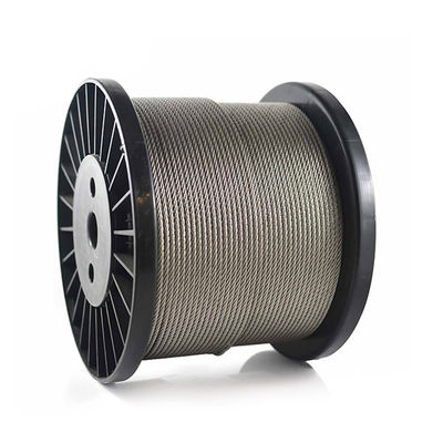 Harga yang bagus Heavy Duty Non-Alloy 8.3mm 4x31WS FC Hot Dip Galvanized Steel Wire Rope untuk Cradle on line