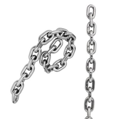 Harga yang bagus Polishing Marine Hardware 316 304 Stainless Steel DIN766 Anchor Link Chains for Boat on line