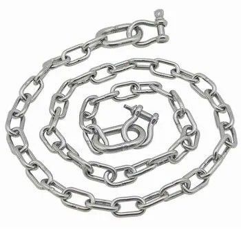 Harga yang bagus Nonstandard Boat Marine Anchor Chain Anti Corrosion And Long Lasting Option on line