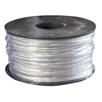 Harga yang bagus Kabel Baja Tahan Karat 304 Berlapis PVC Kuat untuk Tali Jemuran dan Traksi on line