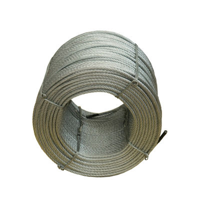 Harga yang bagus Kabel Baja Tahan Karat 6x19W IWS 6x19S IWR Tali Kawat Baja Tahan Karat 316 Struktur Non-Paduan on line