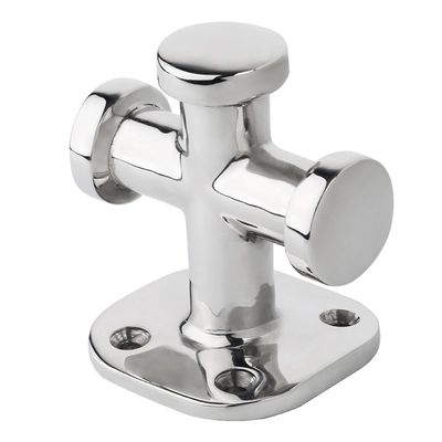 Harga yang bagus Klem Tiang Perahu Silang Baja Tahan Karat AISI316 yang Dipoles Cermin untuk Perangkat Keras Kelautan on line