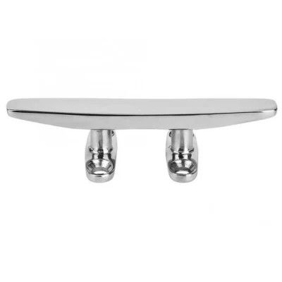 Harga yang bagus Fittings Hardware Laut 316 Silhouette Stainless Steel Boat Cleats dengan Polish Finish on line