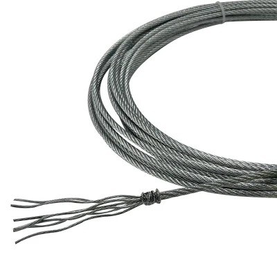 Harga yang bagus Galvanized stainless steel wire rope 7x7 Konstruksi dengan diameter 1,2mm-16mm untuk penggunaan industri on line