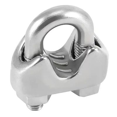 Harga yang bagus Galvanized Finish Rigging Hardware Easy Installation Stainless Steel Cable Clamps on line