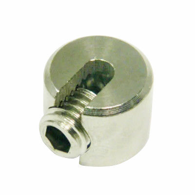 Harga yang bagus Polish Finish Stainless Steel Crimp Cable Wire Rope End Stopper untuk kabel Railing on line