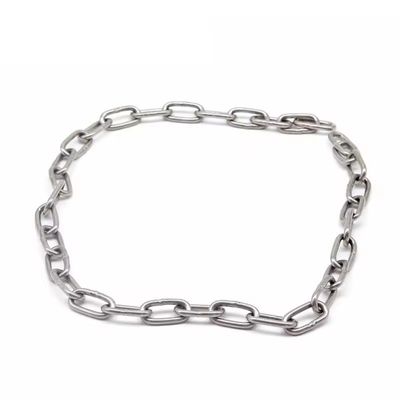 Harga yang bagus Blacken Finished Long Link Chain Stainless Steel 316 DIN 763 DIN766 on line