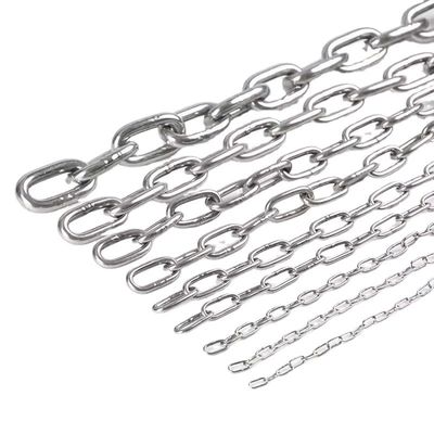 Harga yang bagus Stainless Steel DIN766 Short Link Chain For Load Lifting Germany Standard G80 on line