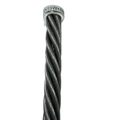 Harga yang bagus 6x19W FC Fiber Core Steel Wire Rope untuk Excavator/Petroleum Drilling/Shaft Hoisting on line