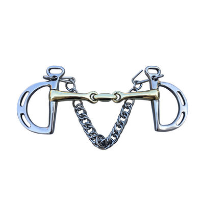 Harga yang bagus Mata Kuda Baja Tahan Karat Mulut Sendi untuk Bagian Mulut Padat dalam Tali Kekang on line