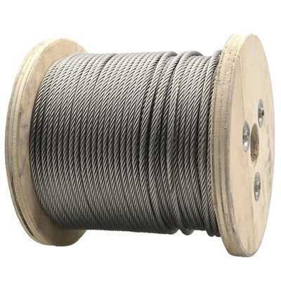 Harga yang bagus 6x31WS FC 25mm Ungalvanized Steel Wire Rope untuk Pengeboran dan Kinerja Lama on line