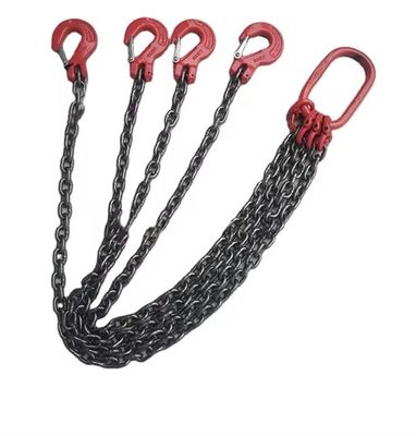 Harga yang bagus 2t Working Load Limit G80 Steel Heavy Duty Industrial Lifting Chain with J/C Type Hook on line
