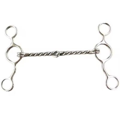 Harga yang bagus Mata Kuda Kustom Penunggang Kuda Equestrian Bit Twist dengan Harness dan Poles Akhir on line