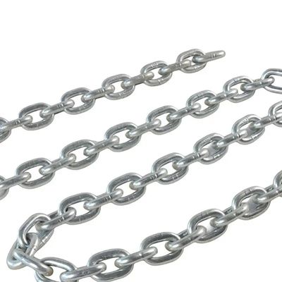 Harga yang bagus 20Mn2 Steel Link Chain 22mm High Strength Alloy Steel Chain Test Load 48kN on line