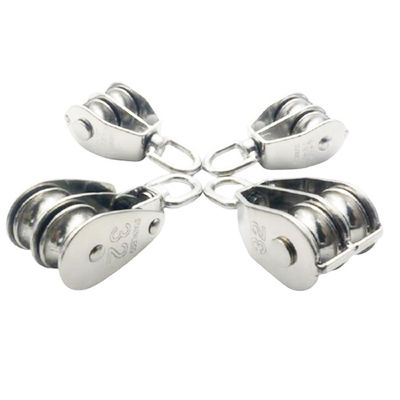 Harga yang bagus S315 Peningkatan Blok Pulley Ganda Blok Peningkatan dan Peningkatan Tali Kawat Baja Tidak Berlemak on line