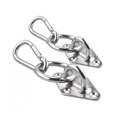 Harga yang bagus 304 Stainless Steel Pad Eye Plate With Round Ring Heavy Duty Marine Deck Fittings on line